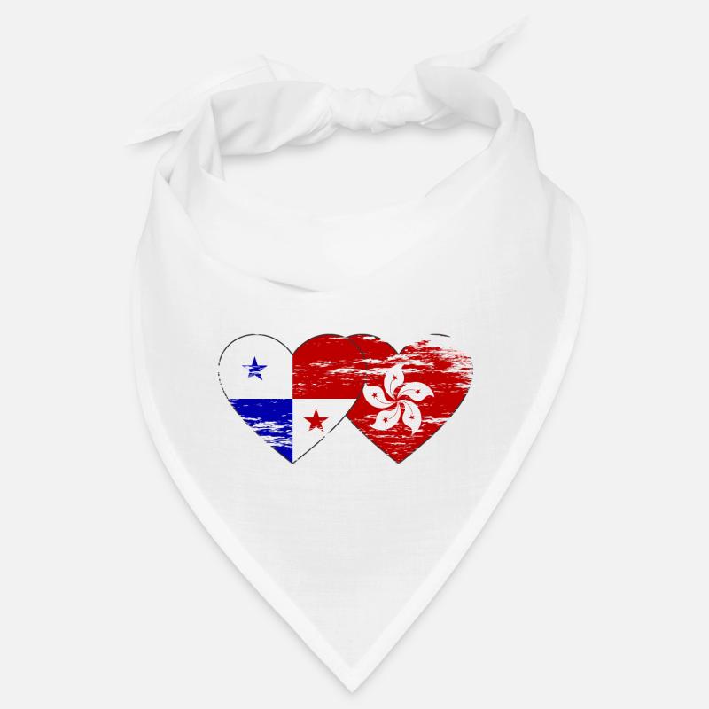 Panama Drapeau de Hong Kong utilisé Bandana