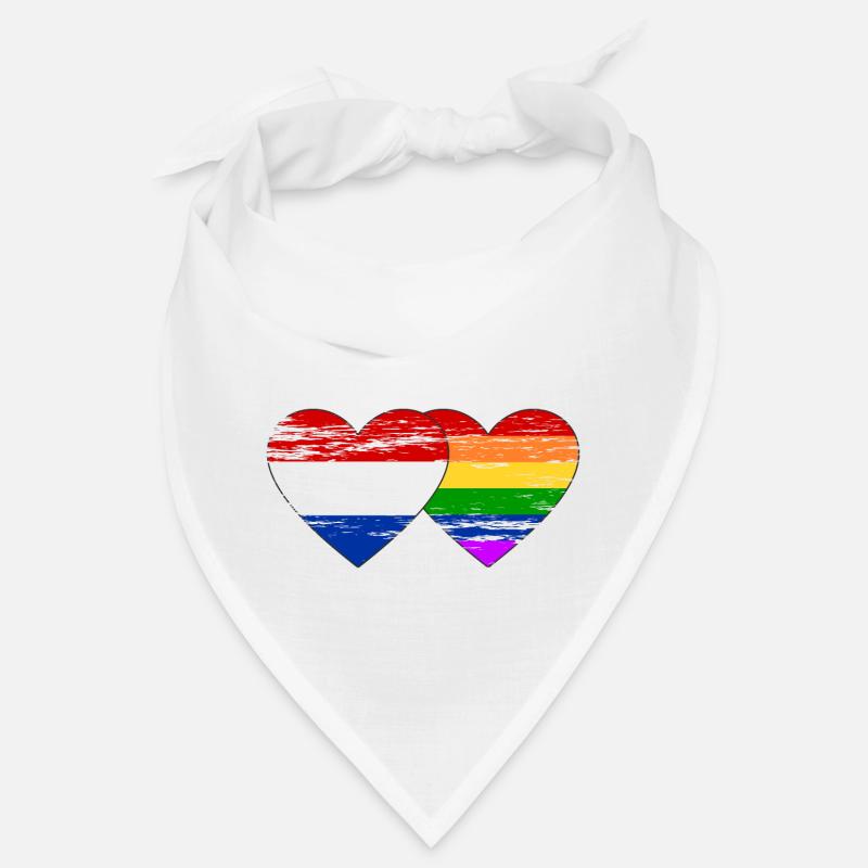Hollande drapeau arc-en-ciel utilisé Bandana