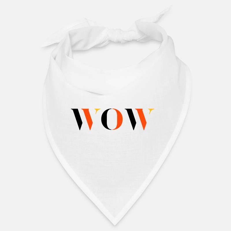WOW dreifarbig Bandana