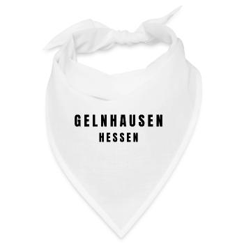 Gelnhausen Hessen - Bandana - Weiß - Vorne