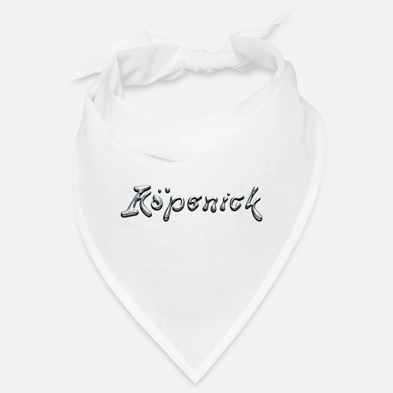 Köpenick Liquid Chrome Typography Bandana