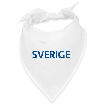 Buntes abstraktes Kunstmotiv - Bandana - Weiß - Vorne