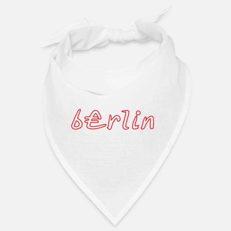 Style graffiti néon de Berlin Bandana