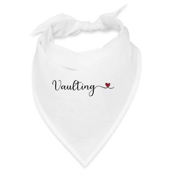 Vaulting Heart - Bandana - Weiß - Vorne