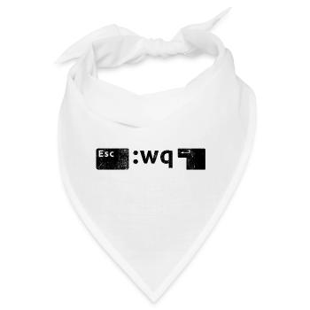 Trapped in Vim - Bandana - Weiß - Vorne