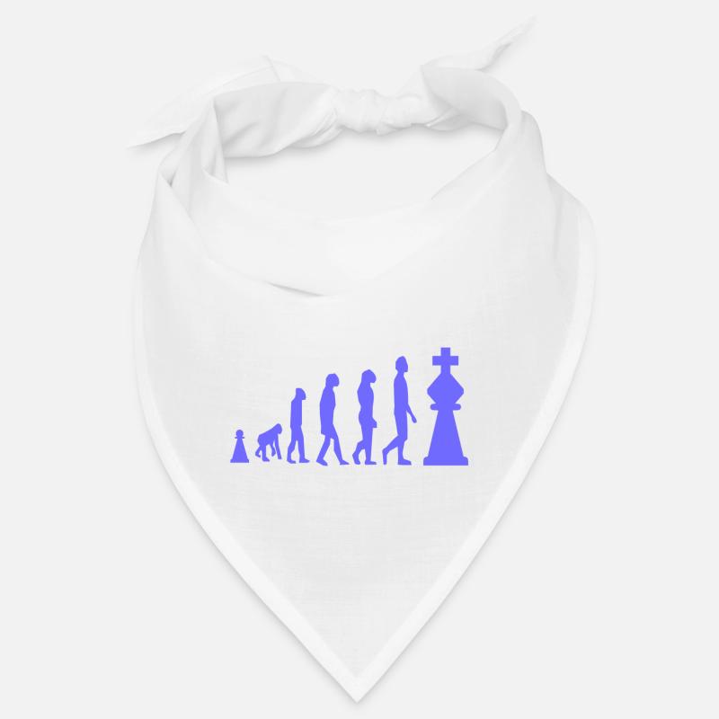 Chess Evolution Échecs Drôle Bandana
