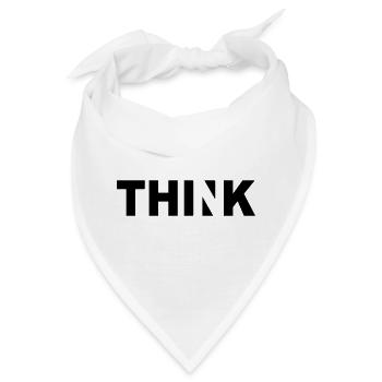 THINK - Bandana - Weiß - Vorne