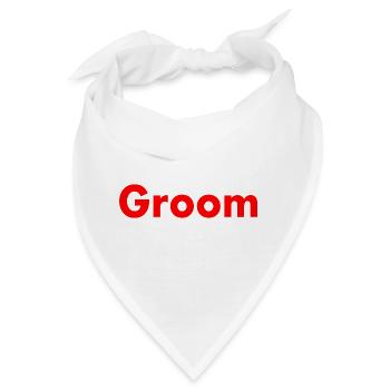 Groom - Bandana - Weiß - Vorne