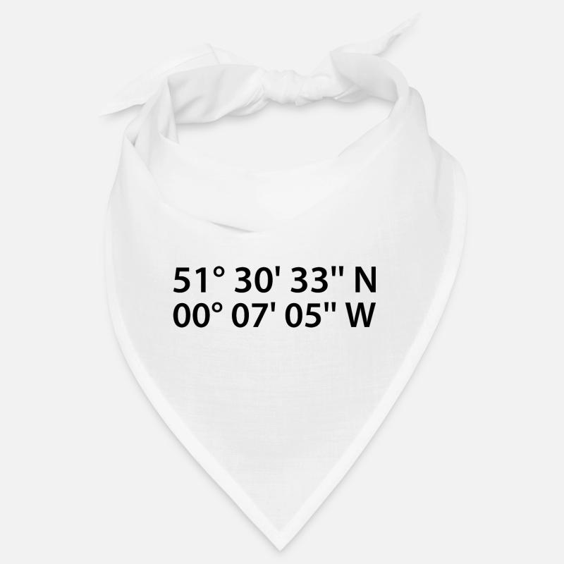 Coordonnées de Londres Bandana