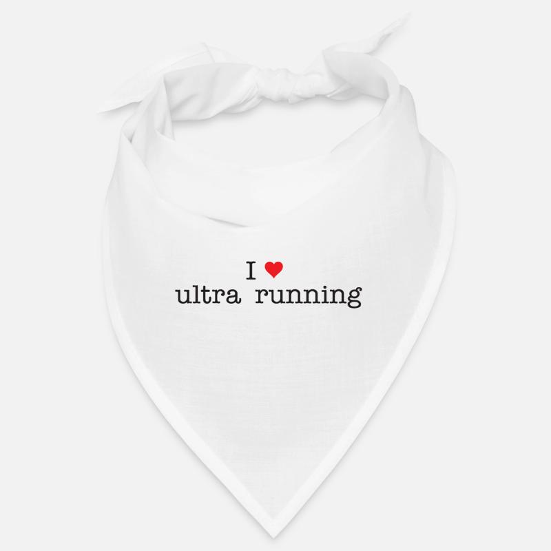 J’adore Ultra Running - Bandana - blanc