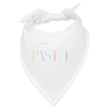 PASTELL Pastellfarben - Bandana - Weiß - Vorne