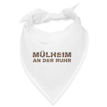 Mülheim an der Ruhr - Bandana - Weiß - Vorne