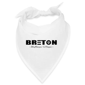 BRETON Mystisch und Keltisch - Bandana - Weiß - Vorne