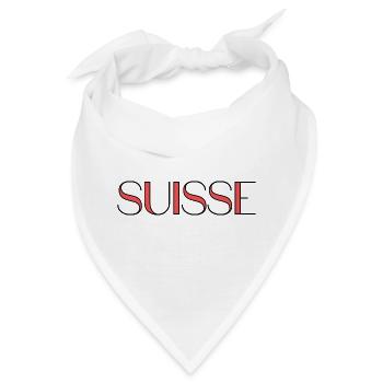 SCHWEIZ. LAND. GENF. HUMOR. FLAGGE. GENF - Bandana - Weiß - Vorne