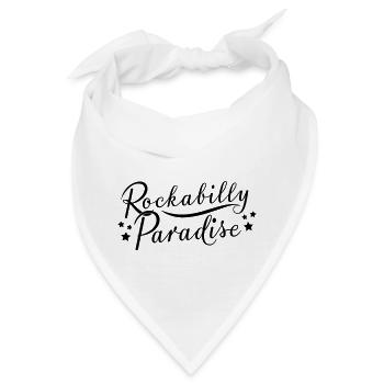 Rockabilly - Bandana - Weiß - Vorne