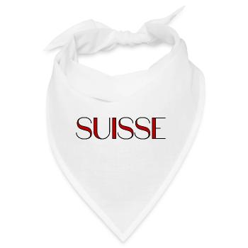 SCHWEIZ. LAND. GENF. HUMOR. FLAGGE. GENF - Bandana - Weiß - Vorne