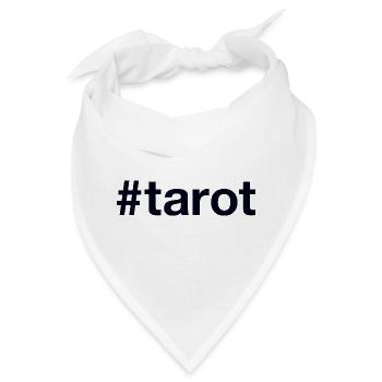 Tarot Hashtag - Bandana - Weiß - Vorne