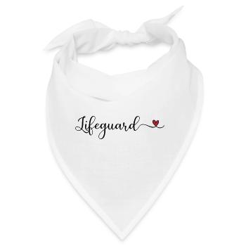 Lifeguard - Bandana - Weiß - Vorne