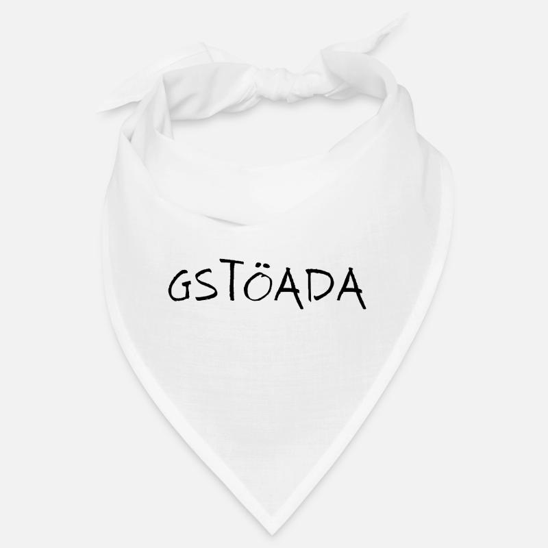 Gstöada - Bandana - Weiß