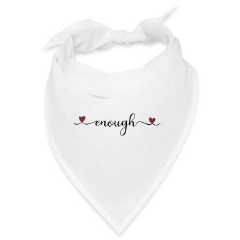 genug - Bandana - Weiß - Vorne