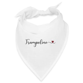 Trampolin - Bandana - Weiß - Vorne