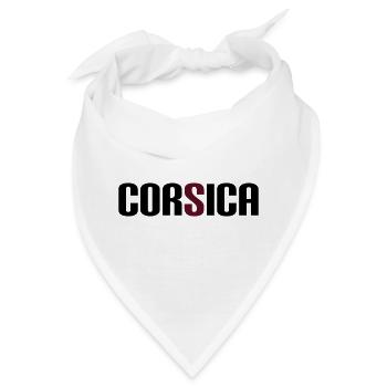 Korsika (V) - Bandana - Weiß - Vorne