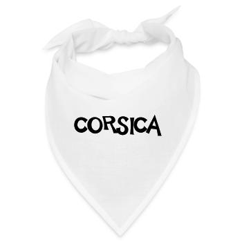 Korsika (V) - Bandana - Weiß - Vorne