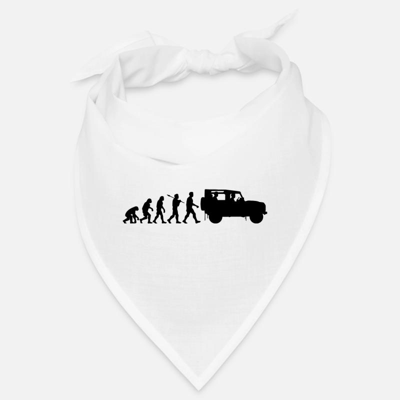 Defender 90 Evolution - Bandana - Weiß