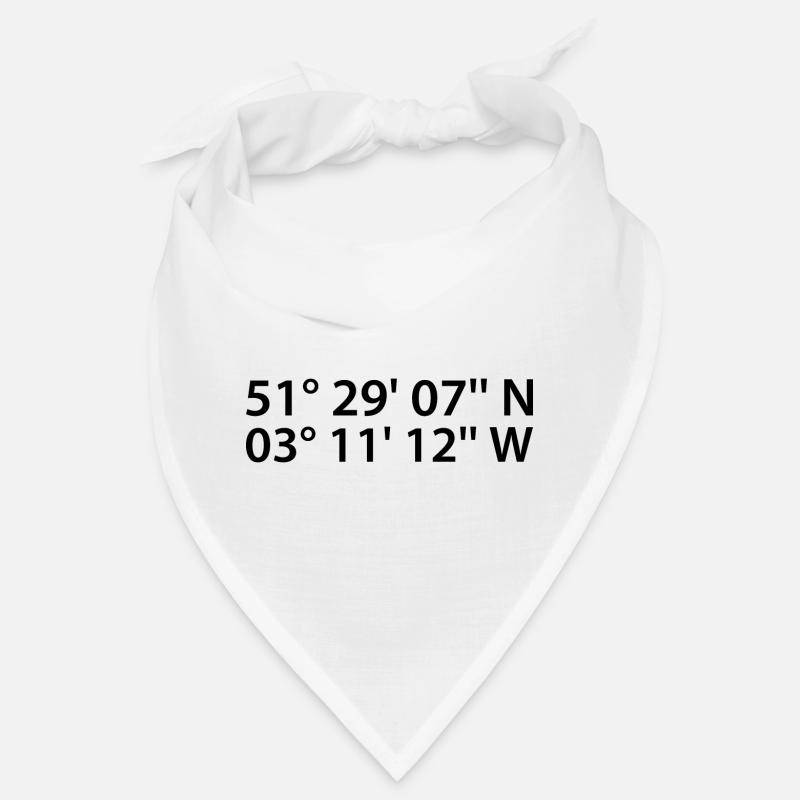 Cardiff Coordinates Bandana