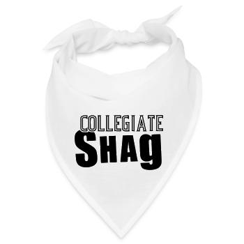 2024 Highschool Collegiate Shag . Vintage Worte - Bandana - Weiß - Vorne