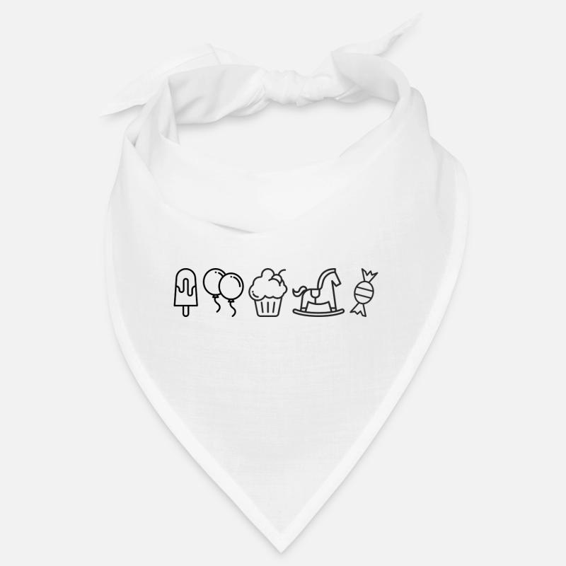 Candy Carousel Whimsy Bandana