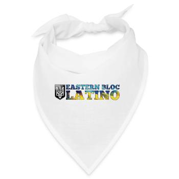 Ostblock Latino Ukrainer Ukraine Geschenk - Bandana - Weiß - Vorne
