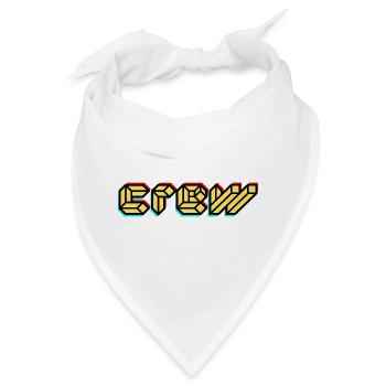 CREW - Team Member - Personal - ORGA - Mitarbeiter - Bandana - Weiß - Vorne