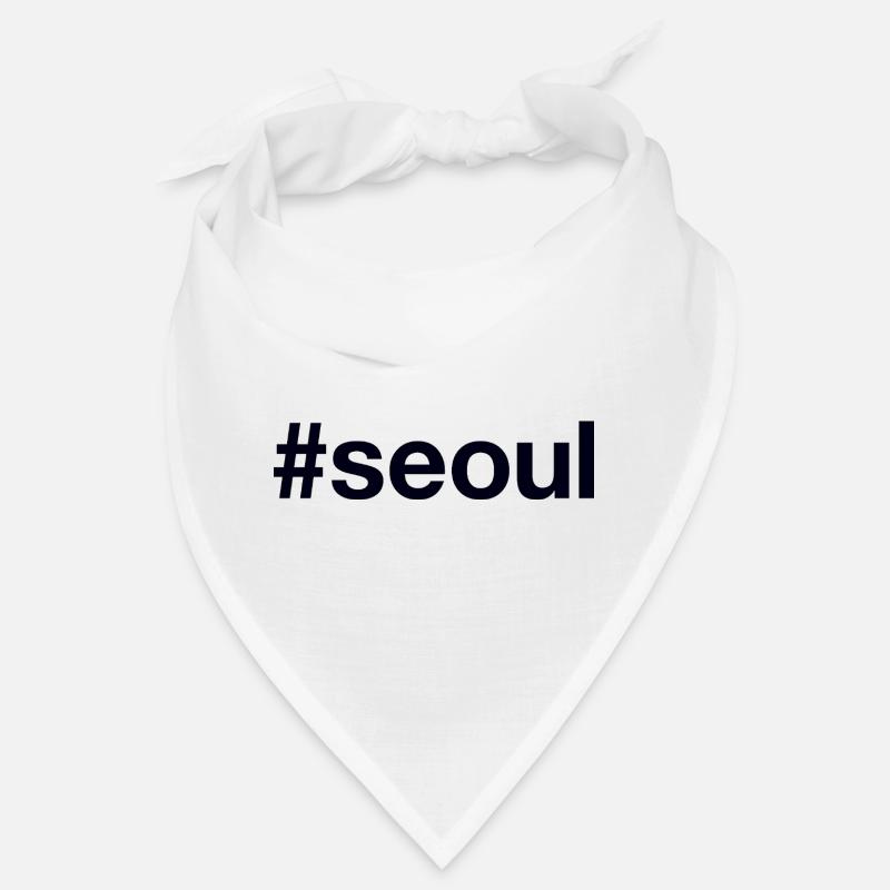 SEOUL Hashtag Bandana