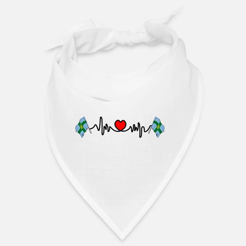 Derbyshire Herzschlag Bandana