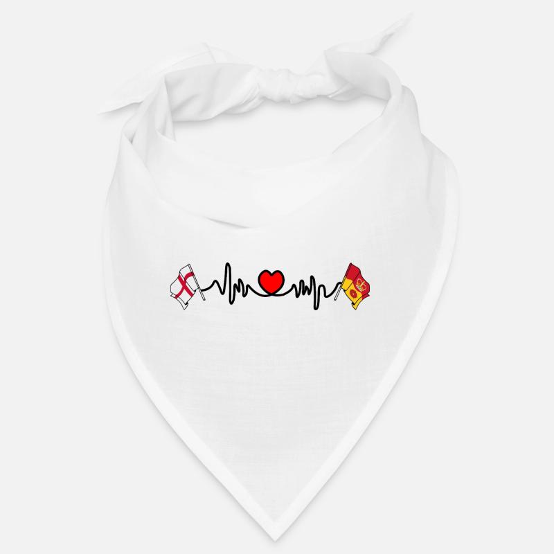 Herzfrequenz Hampshire & England Bandana