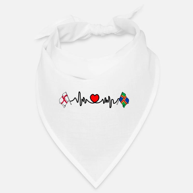 Drapeau du Lincolnshire + Drapeau anglais Bandana