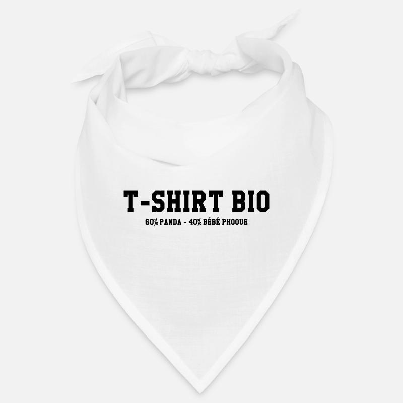 Bio Panda Bebe Phoque Humour Bandana