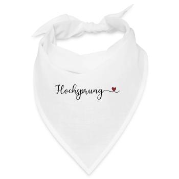 Hochsprung - Bandana - Weiß - Vorne