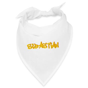 Sebastian - Bandana - Weiß - Vorne
