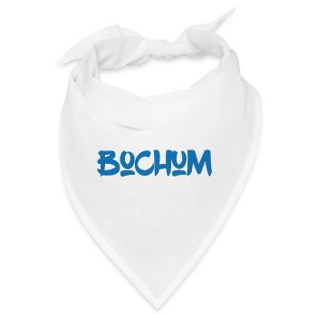 Bochum - Ruhrpott - Ruhr - Pott - Zeche - Kumpel - Bandana - Weiß - Vorne