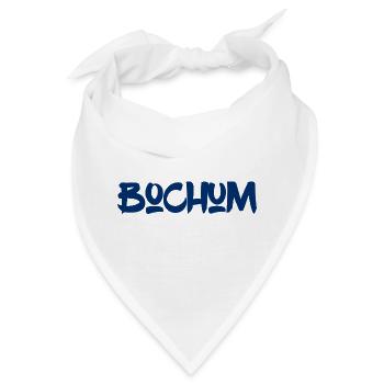 Bochum - Ruhrpott - Ruhr - Pott - Zeche - Kumpel - Bandana - Weiß - Vorne