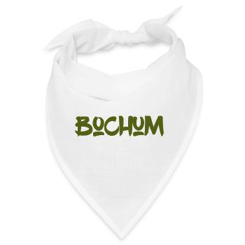Bochum - Ruhrpott - Ruhr - Pott - Zeche - Kumpel - Bandana - Weiß - Vorne