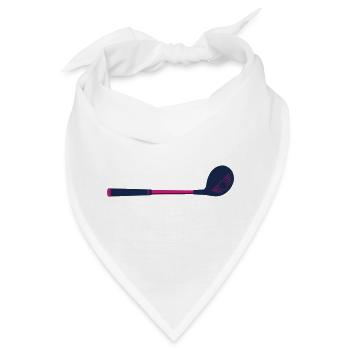 Golfschlaeger Driver Icon - Bandana - Weiß - Vorne