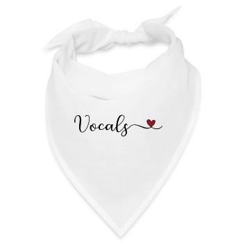 vocals - Bandana - Weiß - Vorne