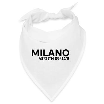 Milano Koordinaten - Bandana - Weiß - Vorne