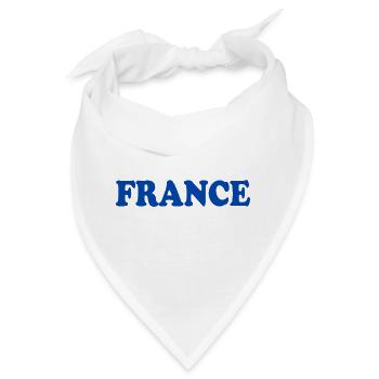 France - Bandana - Weiß - Vorne