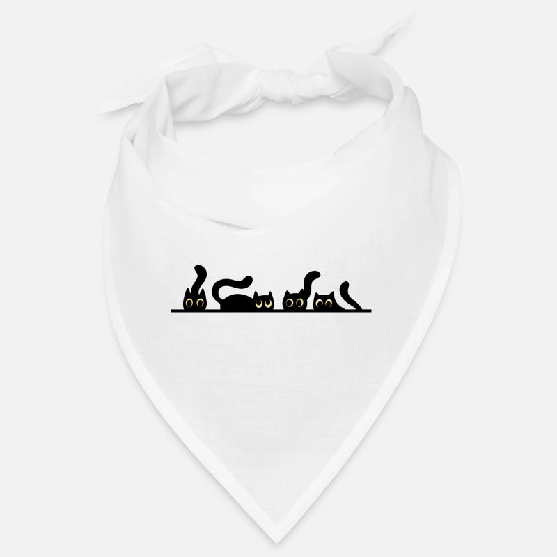 4 funny Cats Bandana