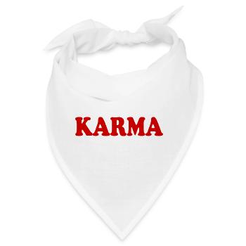 Karma - Bandana - Weiß - Vorne