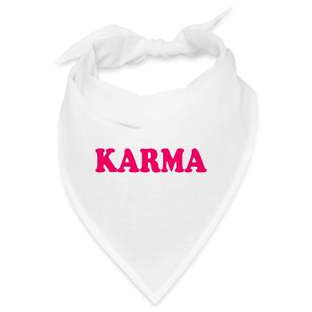 Karma - Bandana - Weiß - Vorne